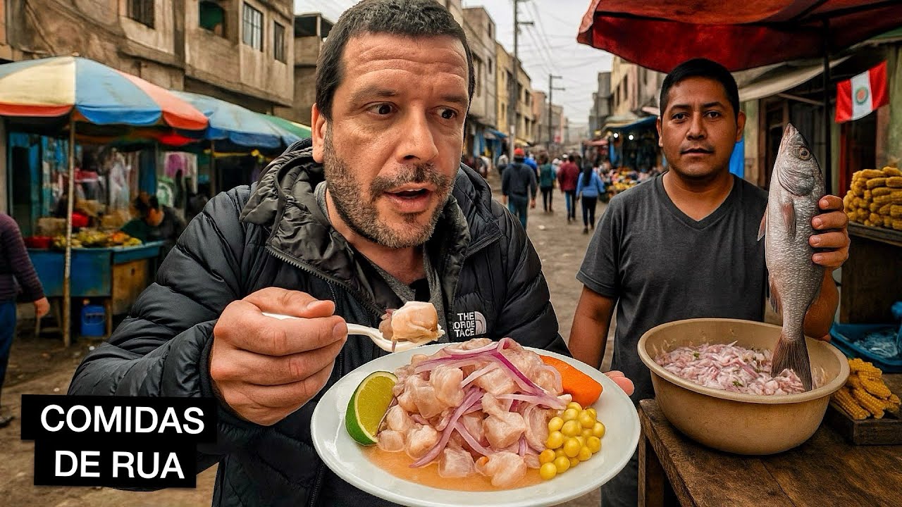 Encontrei o MELHOR CEVICHE do Peru!! 🇵🇪