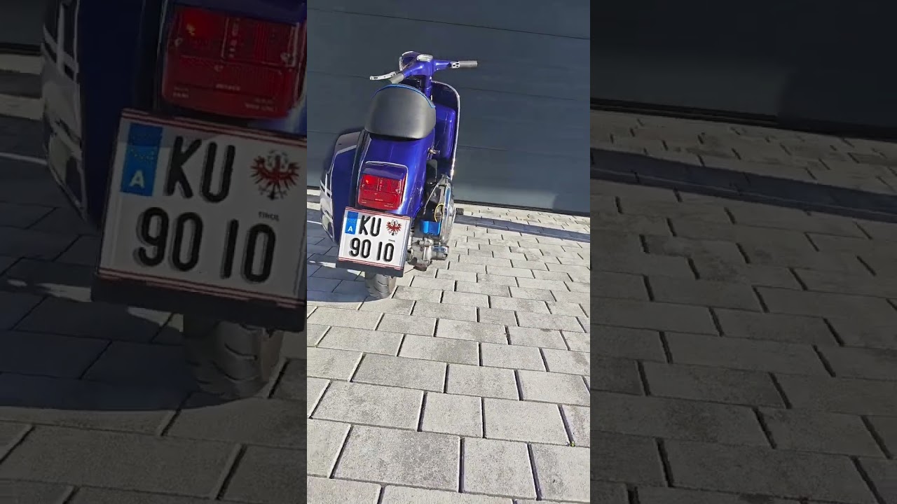 Vespa 160 GT 1977 / Malossi 221 Ph1, Kaltstart 10°C