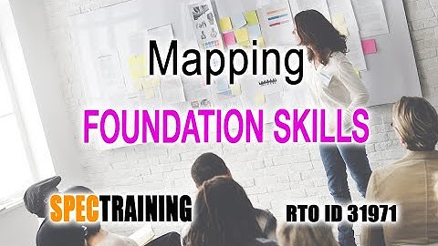 How to map Foundation skills in vocational education