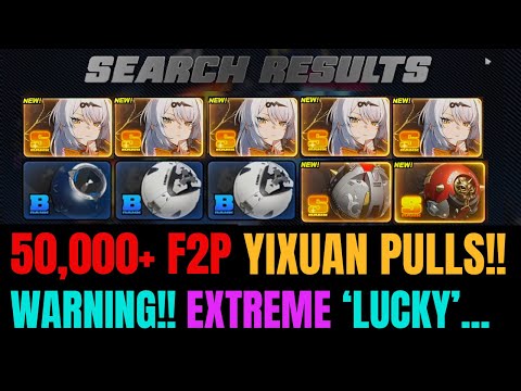 zzz no.5・34・35・55 BIGGEST 50,000+ F2P Polychromes Yixuan ZZZ 2.0 Summon! | My