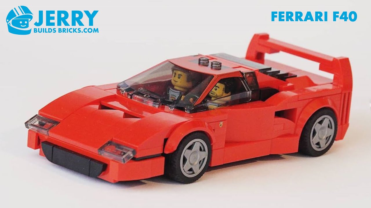 LEGO F40 instructions (MOC #121) - YouTube