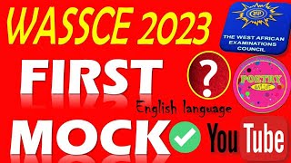 WASSCE 2023 ENGLISH LANGUAGE QUESTIONS AND ANSWERS