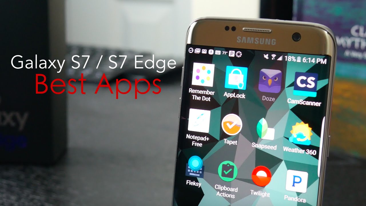 Galaxy s7 edge apps