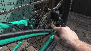 Whats that noise? Tune your Derailleur | Trek Roscoe 7 Cassette, Chain and Hub sound