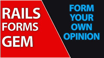 Formtastic Makes Forms So Much Easier In Rails 7 | Ruby on Rails 7 Tutorial