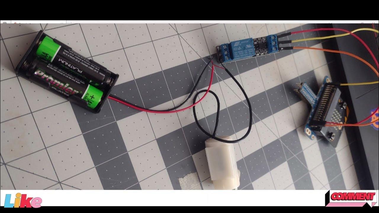 Final part - How to code an automatic watering system with a BBC ...