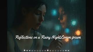 Midnight Rain Muse – Reflections on a Rainy Night🌧️#MidnightRainMuse#LofiVibes#RainyMood#emotional