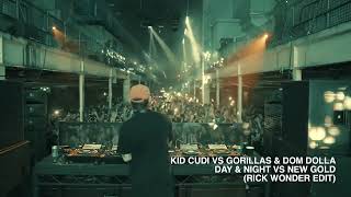 Kid Cudi X Gorillas & Dom Dolla - Day & Night New Gold (Rick Wonder Edit) Resimi