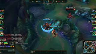 URGOT BODY-SLAMMED ZED WHILE FLEEING WITH HIS SHADOW