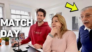 Match Day: Finding out where I'll be training in medicine! (family's reactions)