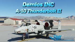 Demios INC A-10 Thunderbolt II - MSFS2020