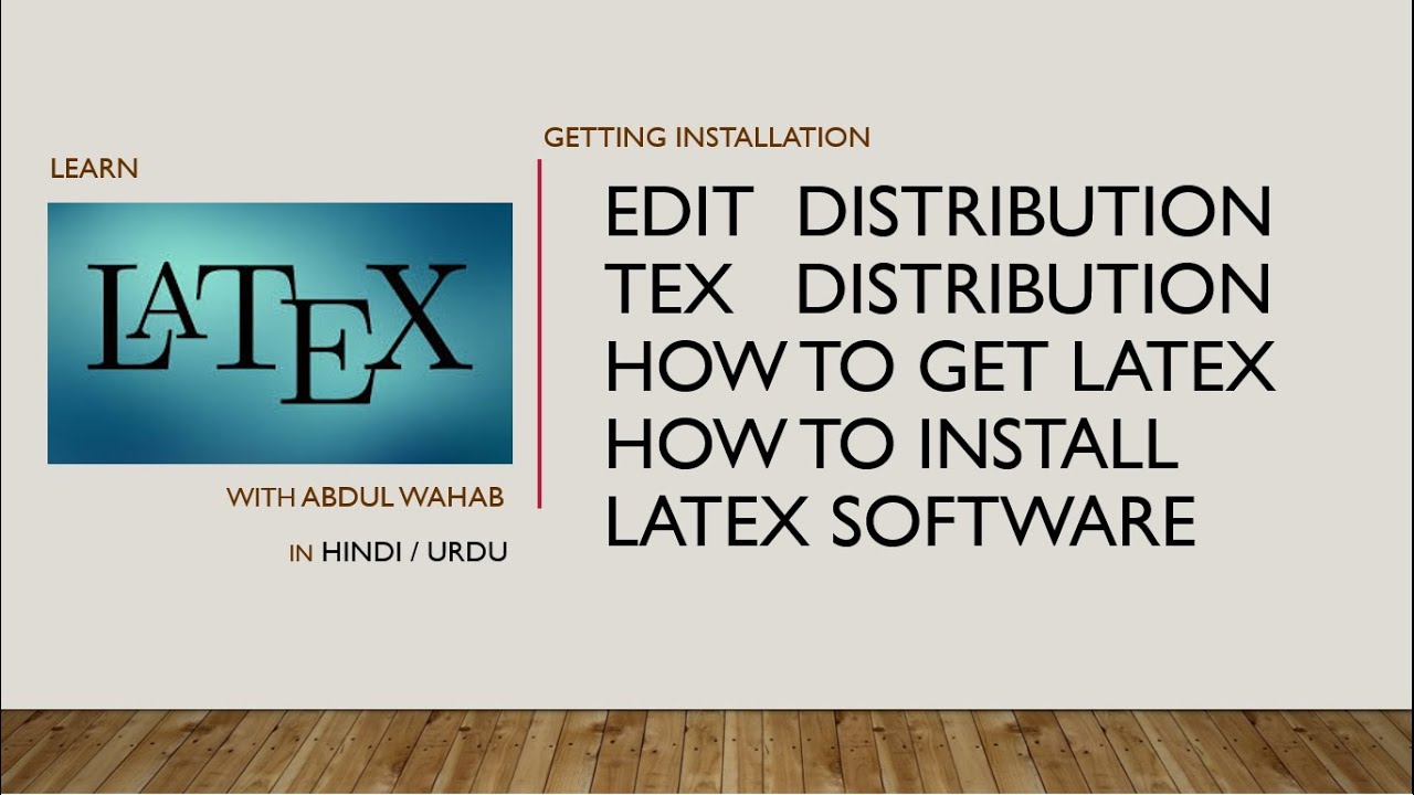 How To Download And Install Latex Software YouTube how-to-download-and-install-latex-software-youtube