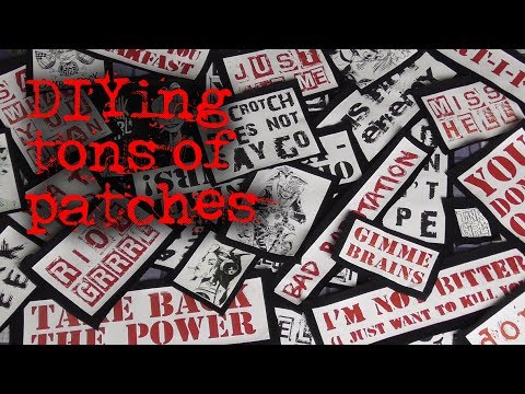 DIYing tons of patches