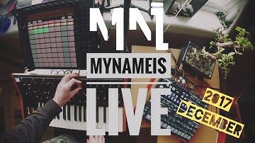 HOW I PLAY with Moog Sub 37 + Arturia Drumbrute + Ableton Push from Mynameis #3
