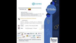 Auditorías para sistemas de gestión / ICONTEC (COLOMBIA)
