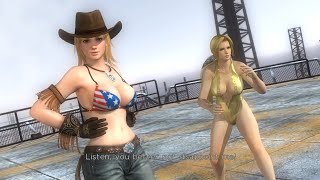 Tina & Helena DOA5 Arcade Mode in Hard Difficulty