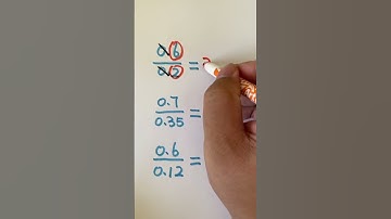 Decimals Trick | Decimal division | division decimals #decimal #decimals #mathtricks #shorts