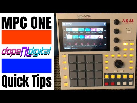 AKAI MPC One Disable Q LINK STATUS