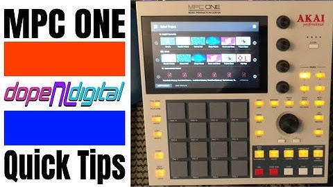 AKAI MPC One Disable Q LINK STATUS