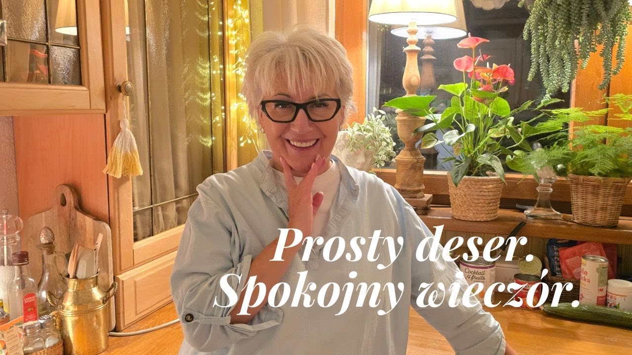 Wieczór w mojej kuchni // prosty deser i spokojna rozmowa // Slow vlog