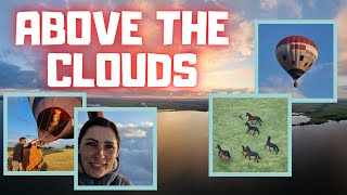 Very Unique! Above the clouds with a hot air balloon ride | Friesian Horses