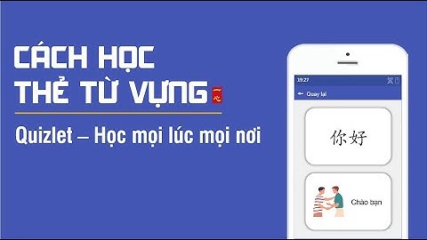 💥HƯỚNG DẪN CHI TIẾT Quizlet💥 Cách tạo Thẻ từ vựng Flashcard | Tiếng Trung YiXin #quizlet