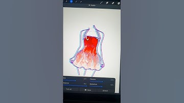 How to use twirl effect in Procreate #shortsfeed #drawingprocess #howtodraw #drawingideas