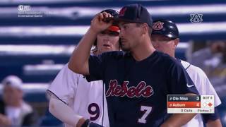 Auburn baseball defeats Ole Miss 5-4 in the SEC Tournament