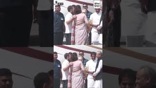 Congress Mp Rahul Gandhi, Parliamentary Party Chairperson Sonia Gandhi Arrive At Amethi