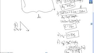 Projectile PRactice Problems 4 6