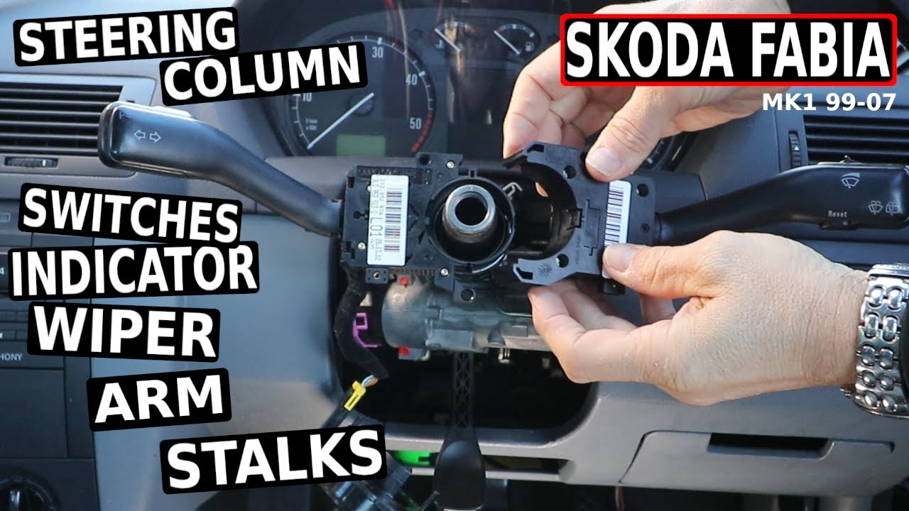 SKODA FABIA Steering Column Stalk Switches, Comfort 02 (MK1 99-07 ...