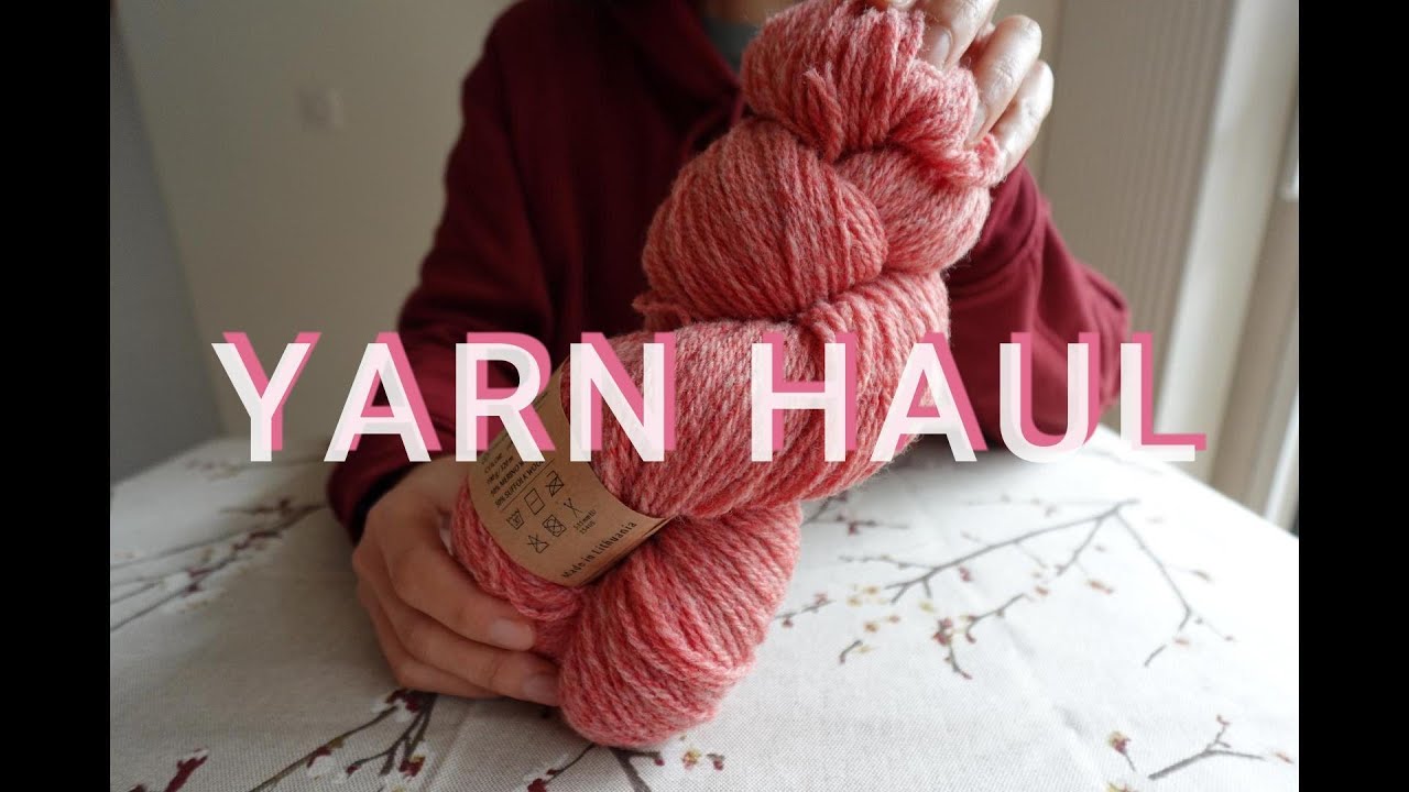 뜨개로그 4. 내가 돈이 없지 실이 없냐?... 실 하울 영상입니다!