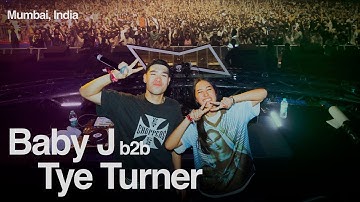 Baby J b2b Tye Turner | Mumbai