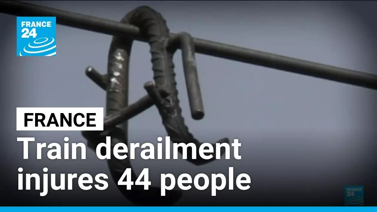 French police suspect train derailment was sabotage • FRANCE 24 English