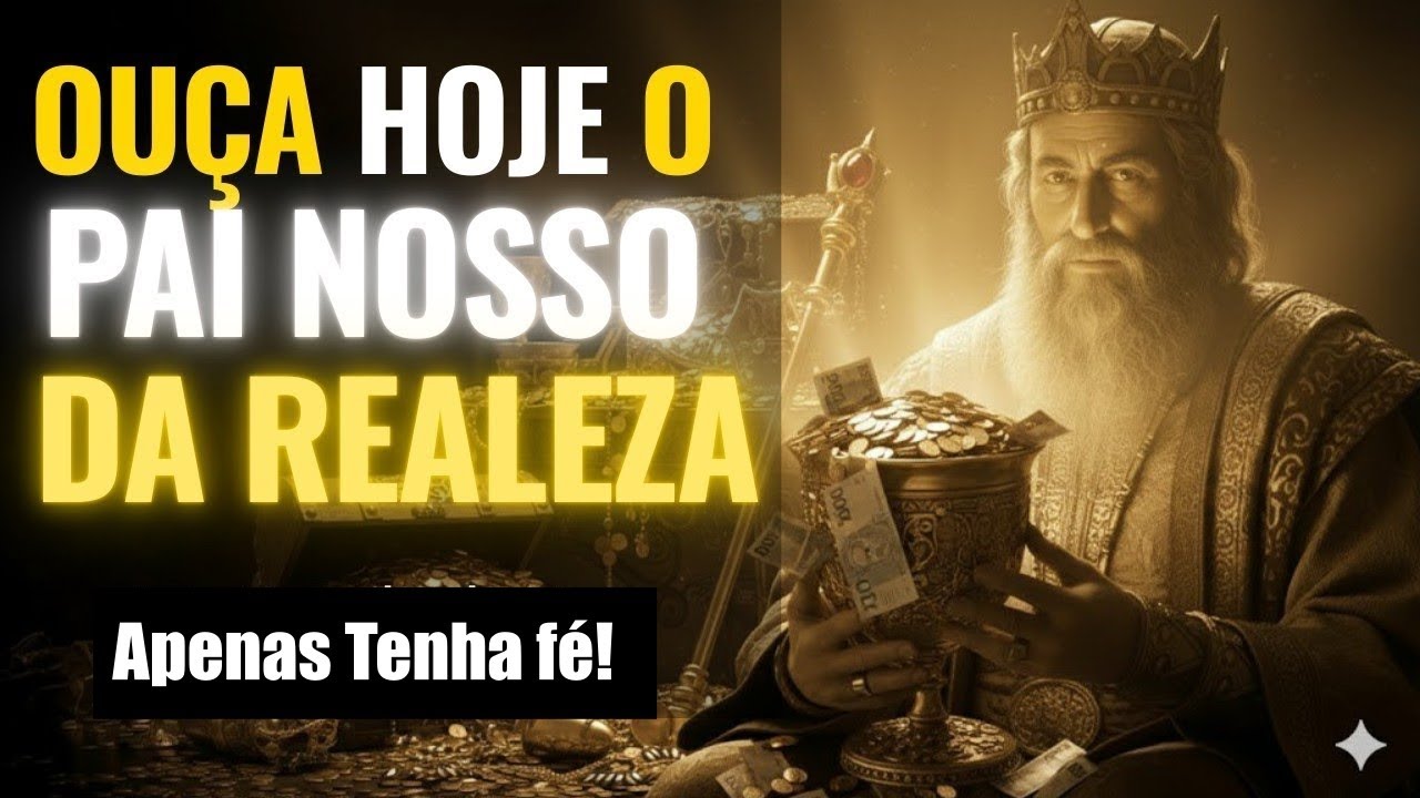 SÓ HOJE! Ouça PAI NOSSO DA REALEZA antes da meia-noite O DINHEIRO VIRÁ!