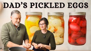 How to Make Pickled Eggs + Canning for Long Term Storage!