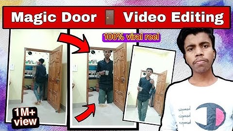 Magic✨door reel editing in hindi | magic door video editing tutorial | magic reel | Technical gurua