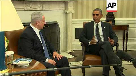 Obama and Israel premier Netanyahu dIscuss Iran, civilian Palestinian deaths