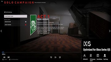 Back 4 Blood Act 1 2-2 BOOK WORMS (4K/60FPS/HDR/DolbyAtmos)