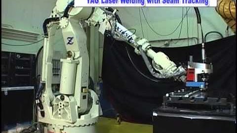 YAG Laser Welding with Seam Tracking - Kawasaki Robotics