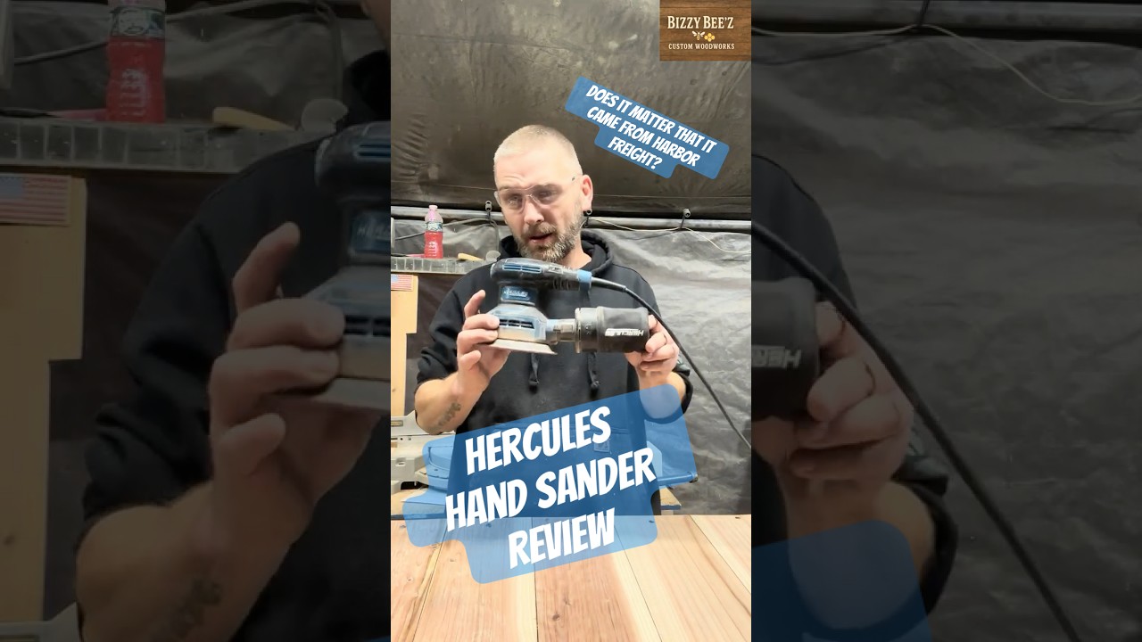 This $60 Sander Surprised Me! (Hercules Review)