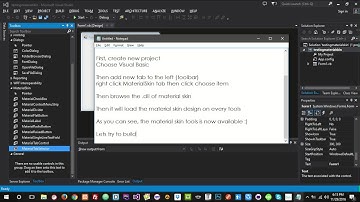 How to Import MaterialSkin 0.2.1 in Visual Studio 2013 - VB.Net