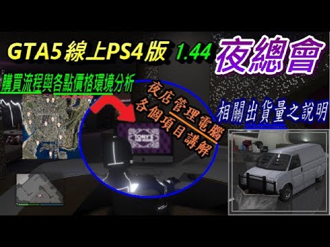 Gta5線上1 44 夜總會 購買流程與管理電腦講解 相關出貨說明 Youtube