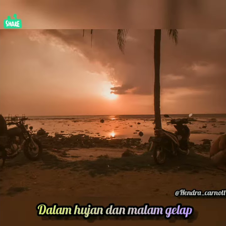 snap wa keren lagu payung teduh - Resah.