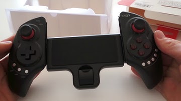 UNBOXING - iPega PG 9023 Practical Stretch Bluetooth Game Controller