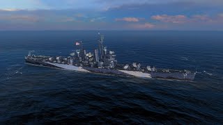 Helena Tier 7 american premium cruiser gameplays - World of Warships Blitz