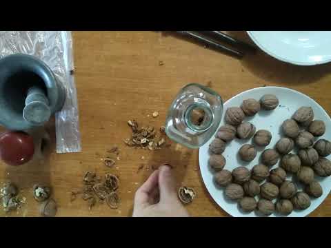 Как легко колоть очень твердые орехи