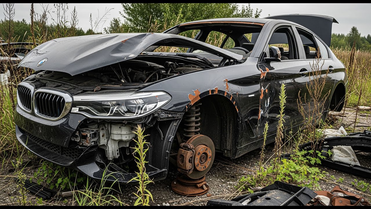 BMW 530 Restoration: From Wreck to Perfection | Full Build & Drive