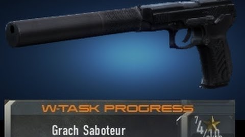 Contract Wars: Weapon Task Bug