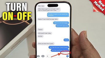 iPhone 16 Pro/16 Pro Max: How To Turn ON/OFF Read Receipts For Messages On iPhone